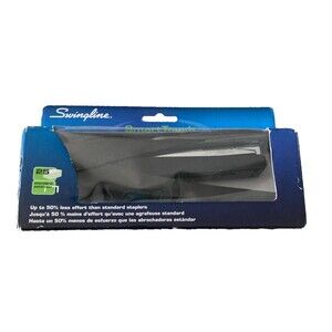 Swingline SmartTouch Stapler-Full Strip 25-Sheet Capacity-Black-SWI66503-NIB
